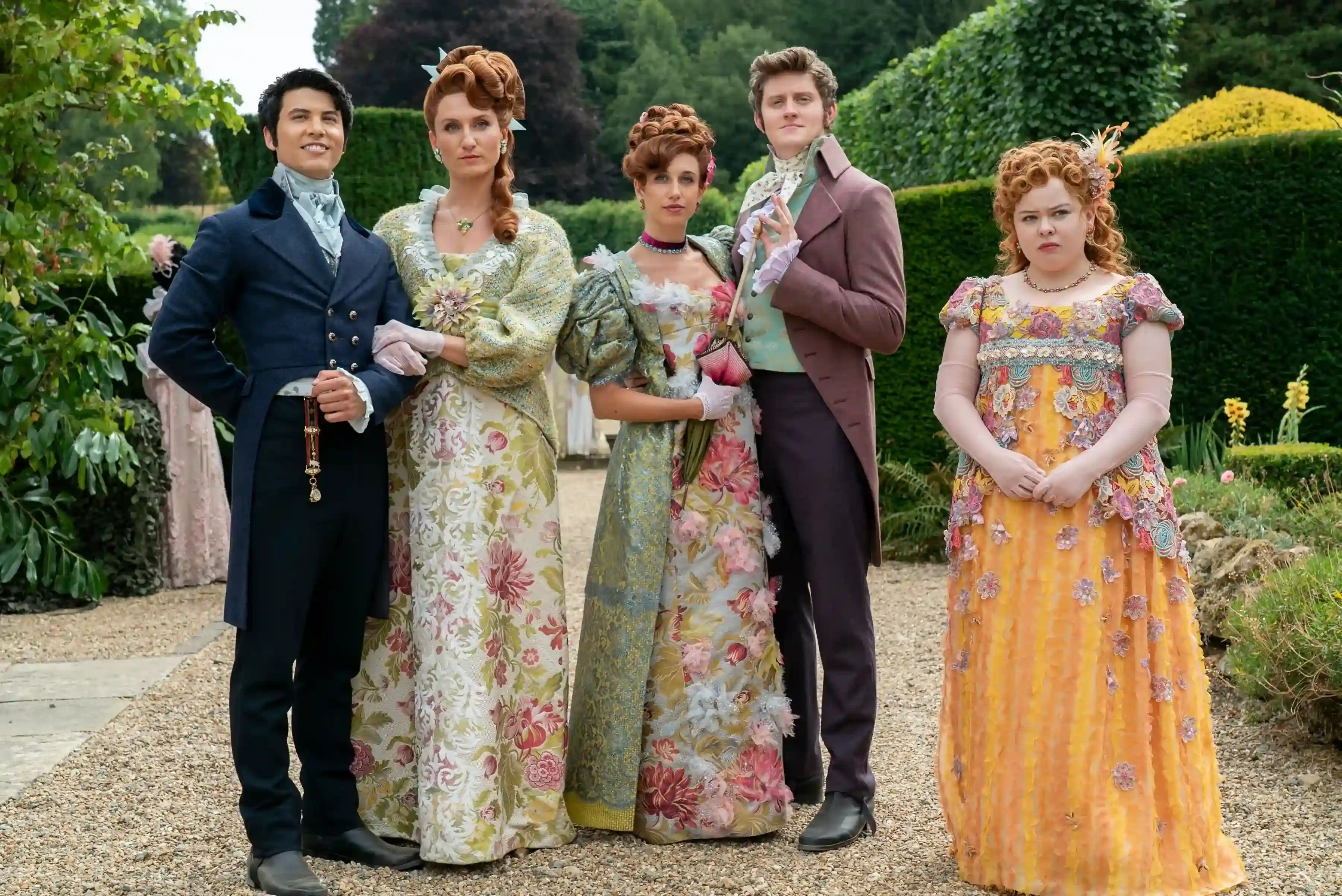 Regency-era inspired gown in Bridgerton style perfect for Filipina formal celebrations